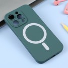 Tech-Flex TPU Deksel for iPhone 15 Pro Max med MagSafe Mørk grønn thumbnail