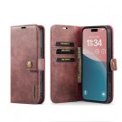 DG.Ming 2-i-1 Lommebok-deksel I Lær iPhone 17 rød thumbnail