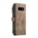 CaseMe multifunksjonell Lommebok deksel Samsung Galaxy S10 Plus brun thumbnail