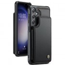 CaseMe Deksel med kortlomme Samsung Galaxy S23 FE 5G svart thumbnail