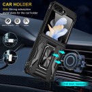 Tech-Flex TPU + PC Deksel med Ring Grep Samsung Galaxy Z Flip 5 5G svart thumbnail