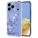 Fashion TPU Deksel for iPhone 17 Pro - blomster thumbnail