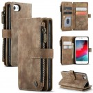 CaseMe multifunksjonell Lommebok deksel iPhone 6/6S/7/8/SE (2020/2022) brun thumbnail