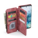 CaseMe multifunksjonell Lommebok deksel Samsung Galaxy S20+ plus rød thumbnail