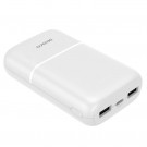 DELTACO Powerbank 10 000 mAh - Hvit  thumbnail