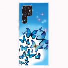 Fashion TPU Deksel for Samsung Galaxy S22 Ultra 5G - Butterfly thumbnail