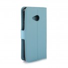 Lommebok deksel for HTC U Play blå thumbnail