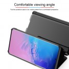 Mirror View Flip deksel for Samsung Galaxy S20 Ultra svart thumbnail