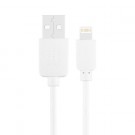 HAWEEL USB-A til 8 Pin Lightning Hurtiglader Kabel, 20W 2m - hvit thumbnail
