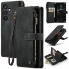 CaseMe multifunksjonell Lommebok deksel Samsung Galaxy S25 5G svart thumbnail