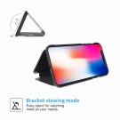Mirror View Flip deksel for iPhone XS Max svart thumbnail