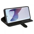 Lommebok deksel premium for Motorola Edge 30 Ultra svart thumbnail