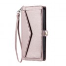Lommebok deksel Multifunksjonell Samsung Galaxy S26+ Plus 5G Roségull thumbnail