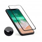 Herdet Glass 3D skjermbeskytter heldekkende iPhone XS Max svart kant thumbnail