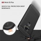 Tech-Flex TPU Deksel Carbon Motorola Moto E5 Plus svart thumbnail