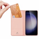 Dux Ducis Skin Pro Series Flip deksel Galaxy S24 5G Roségull thumbnail