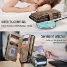 CaseMe multifunksjonell Lommebok deksel Samsung Galaxy S26 Ultra 5G brun thumbnail