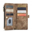 CaseMe multifunksjonell Lommebok deksel iPhone 6 Plus/7 Plus/8 Plus brun thumbnail