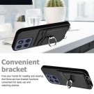 Tech-Flex TPU Deksel med PU-lær plass til kort Motorola Edge 60 Fusion / Edge 60 svart thumbnail