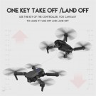 Mini Sammenleggbar Drone Kamera & Fjernkontroll - Svart thumbnail