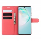 Lommebok deksel for Samsung Galaxy S10 Lite rød thumbnail
