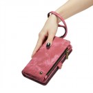 CaseMe 2-i-1 Lommebok deksel Samsung Galaxy S26+ plus 5G rød thumbnail