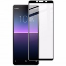Herdet Glass skjermbeskytter heldekkende Sony Xperia 1 II svart kant thumbnail