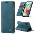 CaseMe Retro flip deksel for Samsung Galaxy S10+ Plus blå thumbnail