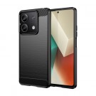 Tech-Flex TPU Deksel Carbon for Xiaomi Redmi Note 13 4G svart thumbnail