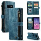 CaseMe multifunksjonell Lommebok deksel Samsung Galaxy S10 blå thumbnail