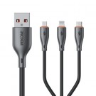 WEKOME 3 i 1 Multi Kabel Lightning / Micro USB / Type-C  thumbnail