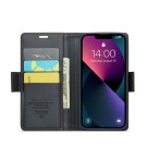 CaseMe Lommebok deksel for iPhone 14 svart thumbnail