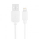 HAWEEL USB-A til 8 Pin Lightning Hurtiglader Kabel, 20W 1m - hvit thumbnail
