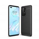 Tech-Flex TPU Deksel Carbon Huawei P40 Pro svart thumbnail