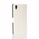 Lommebok deksel for Sony Xperia L1 hvit thumbnail