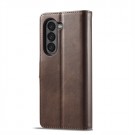 LC.IMEEKE lommebok deksel for Samsung Galaxy Z Fold 6 5G brun thumbnail