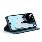 CaseMe flip Retro deksel for Samsung Galaxy A18 blå thumbnail