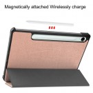 Deksel Tri-Fold Smart til Samsung Galaxy Tab S9 FE / S10 FE Roségull thumbnail