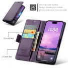 CaseMe Lommebok deksel for iPhone 17 Lilla thumbnail