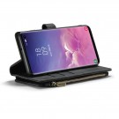 CaseMe multifunksjonell Lommebok deksel Samsung Galaxy S10 svart thumbnail