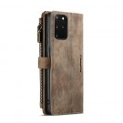 CaseMe multifunksjonell Lommebok deksel Samsung Galaxy S20+ plus brun thumbnail
