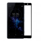 Herdet Glass skjermbeskytter heldekkende Xperia XZ2 Compact svart kant thumbnail