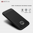 Tech-Flex TPU Deksel Carbon Motorola Moto X4 svart thumbnail