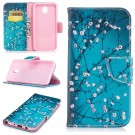 Lommebok deksel til Nokia 3 - rosa Blomster thumbnail