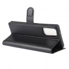 Lommebok deksel for Samsung Galaxy Note 20 svart thumbnail