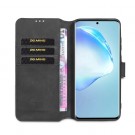 DG.MING Retro Lommebok deksel for Samsung Galaxy S20+ Plus svart thumbnail