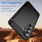 Tech-Flex TPU Deksel karbonfiber for Samsung Galaxy S26 5G svart thumbnail
