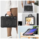 TPU + PC Rugged Deksel til Samsung Galaxy Tab S9 / Tab S9 FE - svart thumbnail