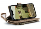 CaseMe multifunksjonell Lommebok deksel iPhone 14 Plus brun thumbnail