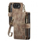 CaseMe multifunksjonell Lommebok deksel iPhone Duo brun thumbnail